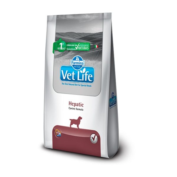 vetlife perro  hepatico 2kg