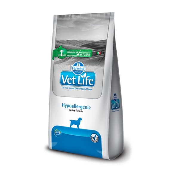 vetlife perro  hypoallergenic  2kg