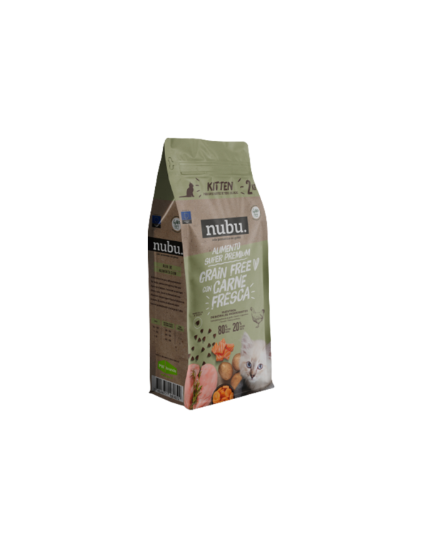 alimento nubu gatos kitten 2kg