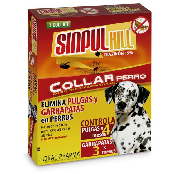 collar antipulgas sinpull kill perro