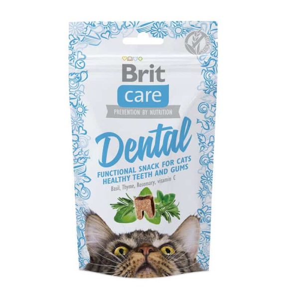 Brit care snack gato dental functional 50g