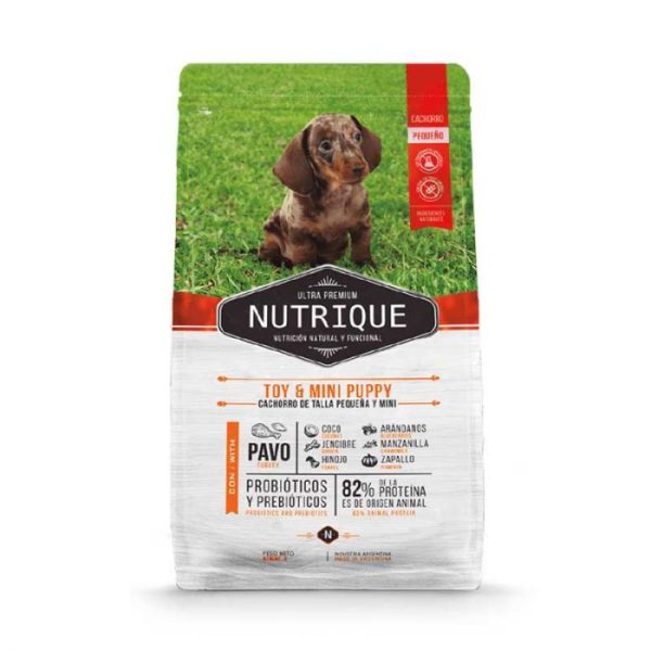 Nutrique perro toy mini puppy 3kg