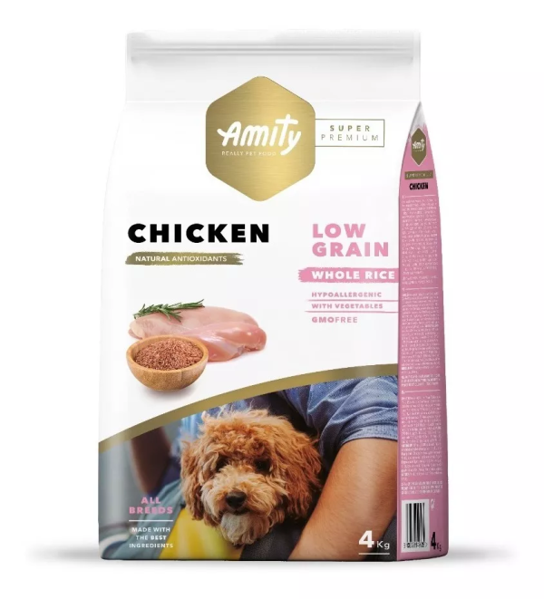 alimento Amity perro pollo adult 4kg