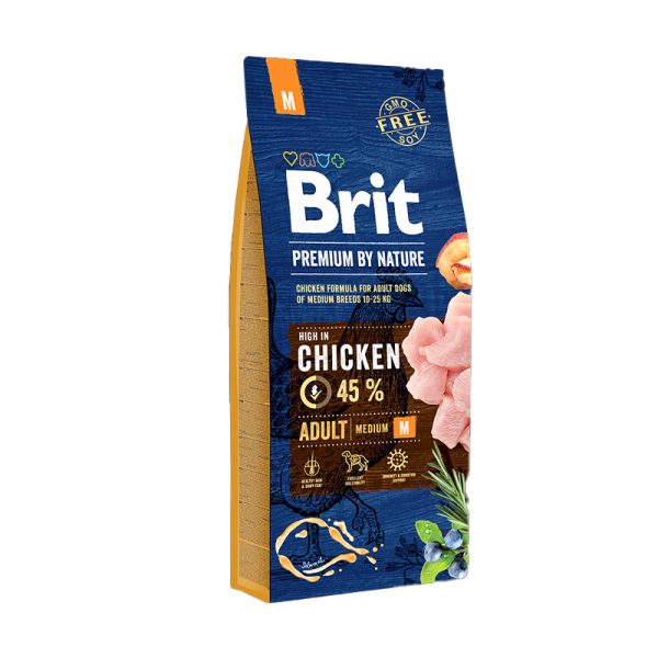 brit care perro nature adult medium 3kg