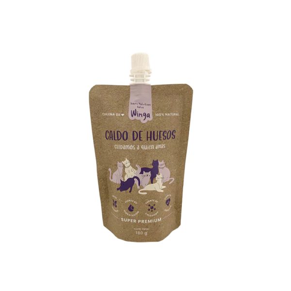Winga Gato Pouch Caldo de Huesos 180gr
