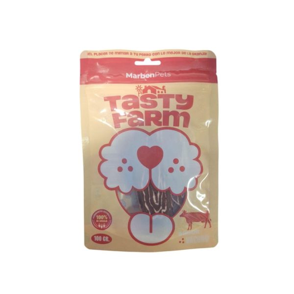 Snack tasty farm Rebanadas de vacuno 100gr