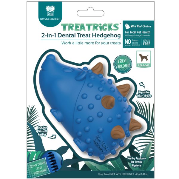 pet treat juguete dental Erizo