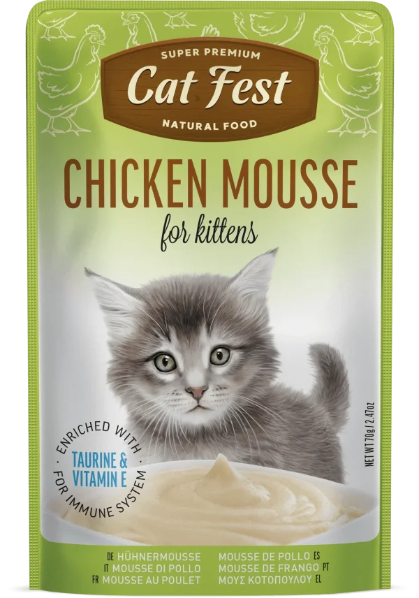 CatFest Pouch Pollo Kitten 70gr