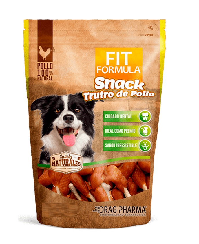 snack fit formula perros  truto de pollo 100gr