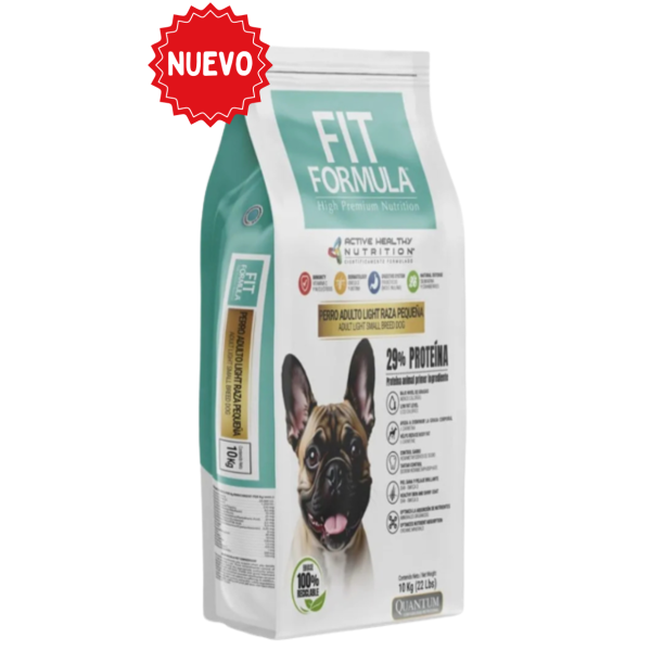 Fit Formula Perro Adulto Raza Pequeña Light 10kg - Happy Mascota