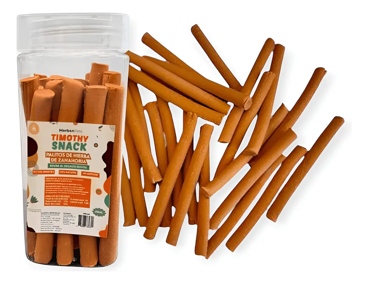 Snack timothy  Palitos De Hierba De Zanahoria 25 uds