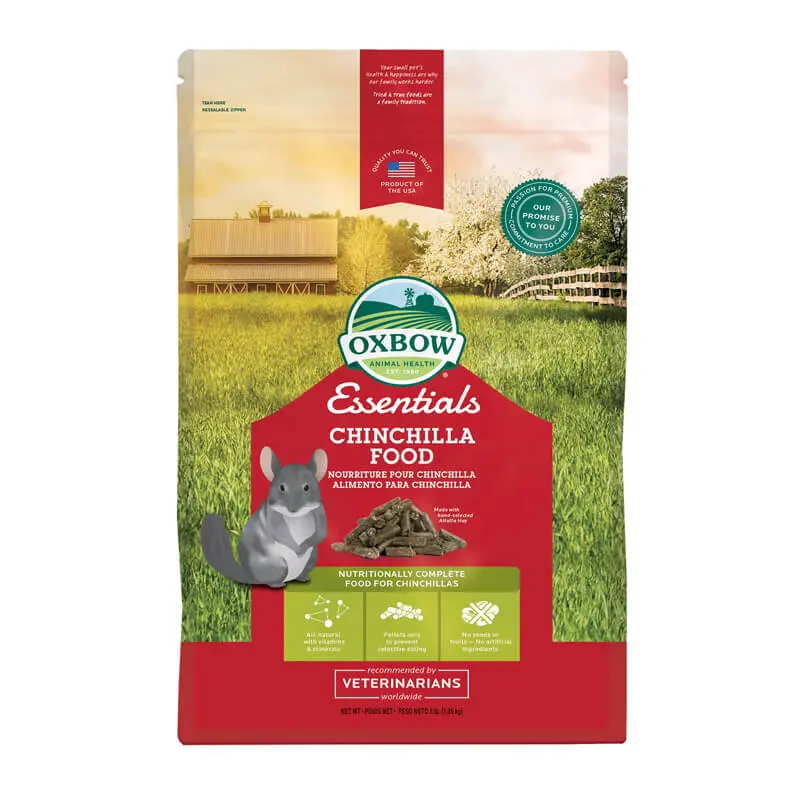 alimento essentials oxbow adult Chinchilla 1.3kg
