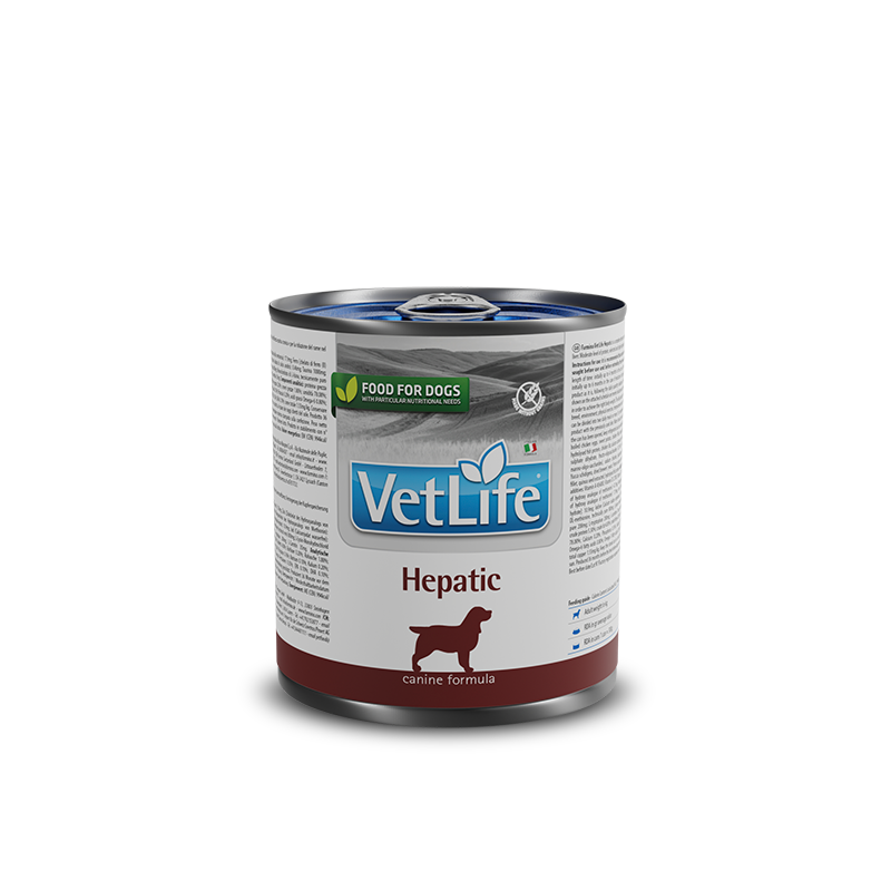alimento humedo Vet Life Perro Hepatico 300 gr