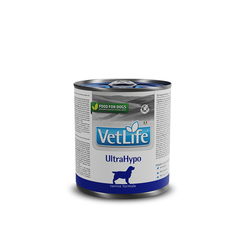 alimento húmedo  vetlife perro Ultrahypo 300gr