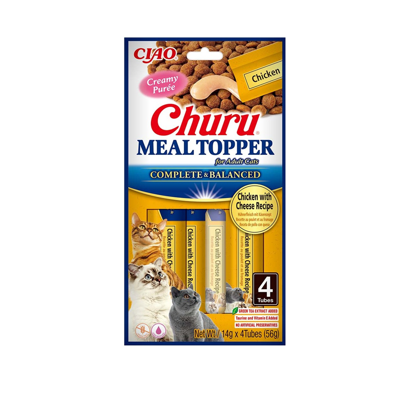 churu Meal Topper Gato Pollo queso 56gr