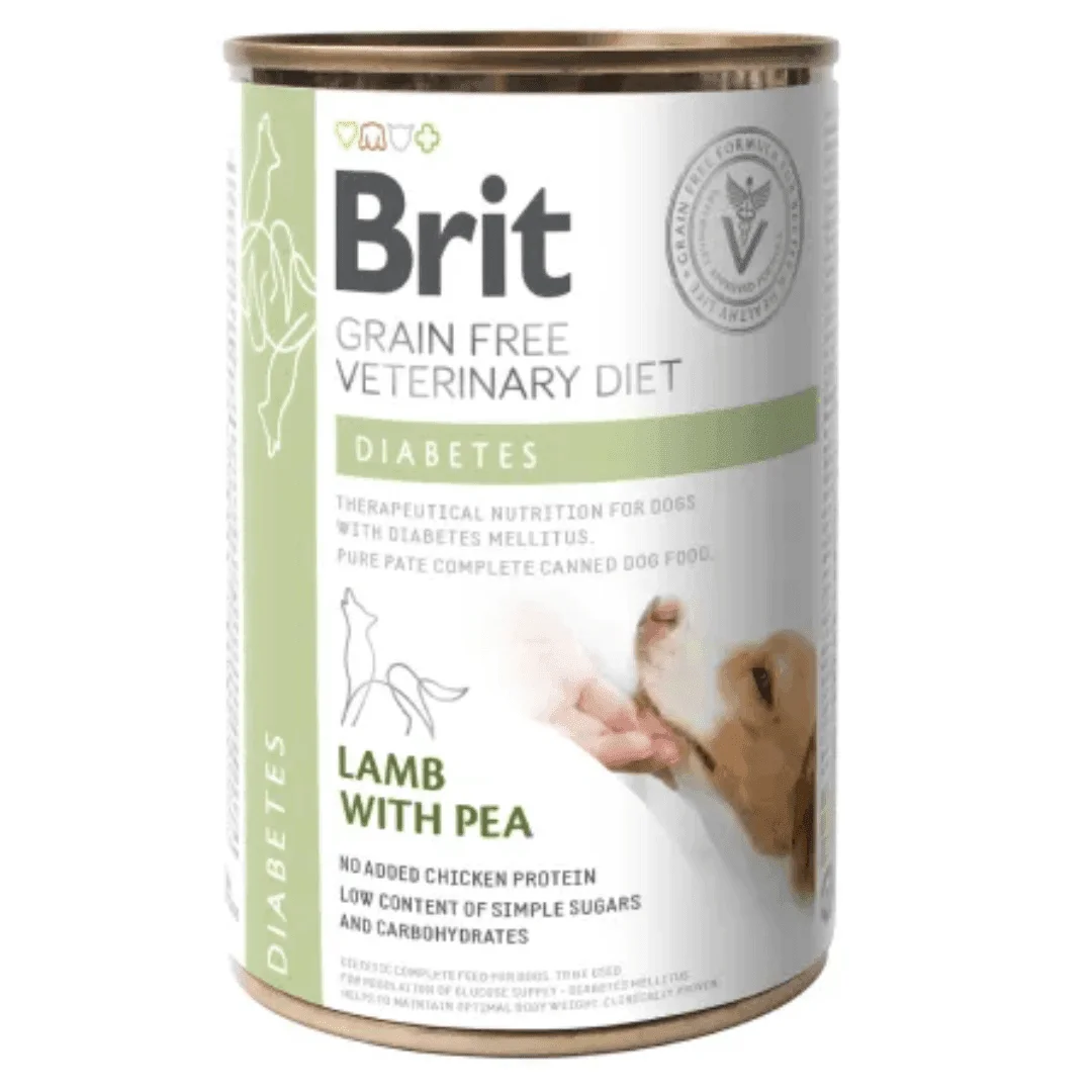 Brit GF Veterinary Diets Perro Lata Diabetes 400g