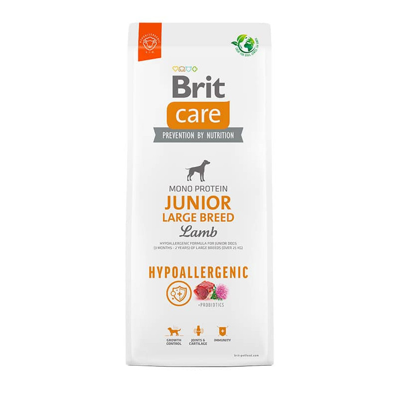 brit perro Junior Large Breed Lamb 3kg