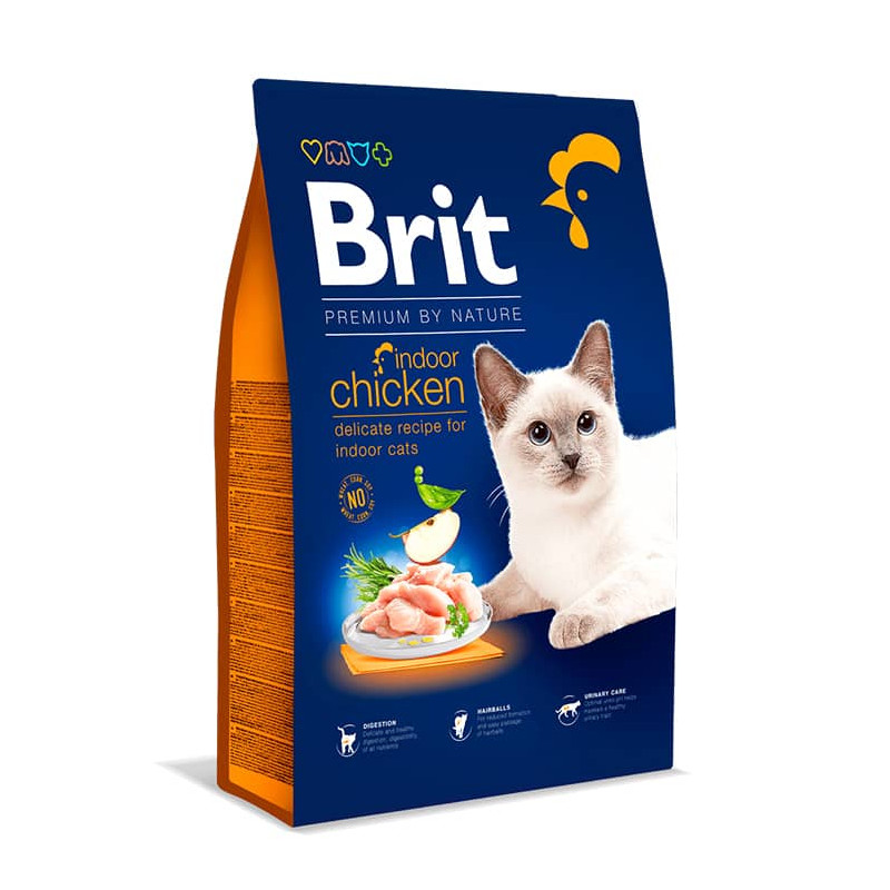 Brit care gato Premium By Nature Indoor Chicken 1.5kg