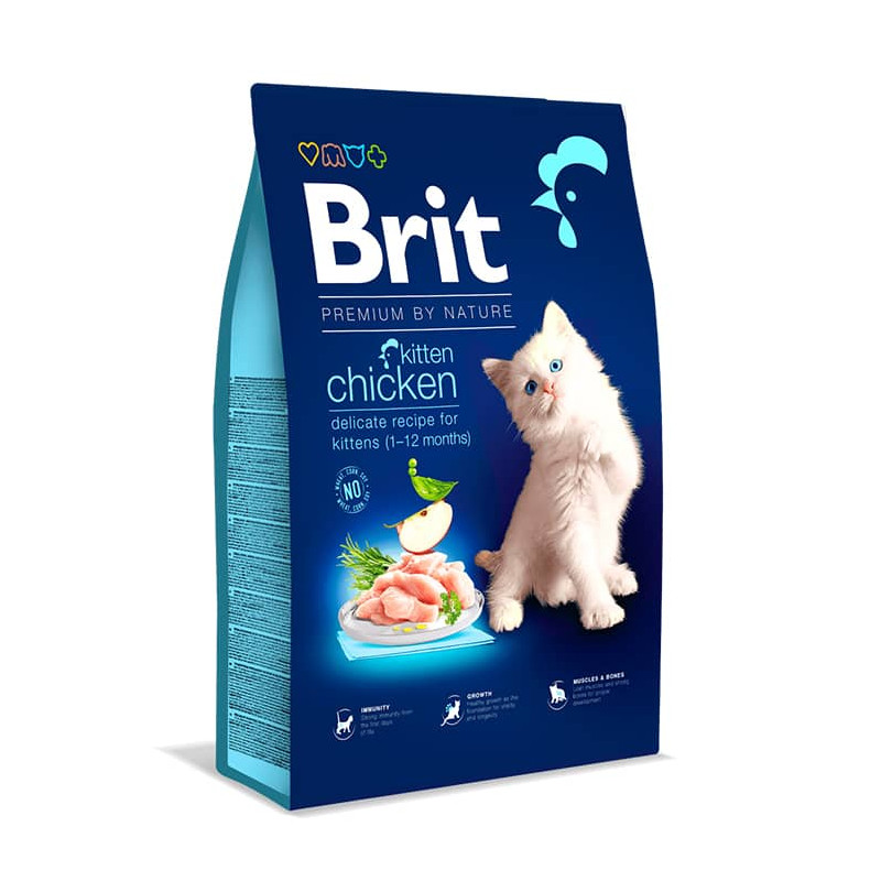 Brit care gato Premium By Nature Kitten Chicken 1.5kg