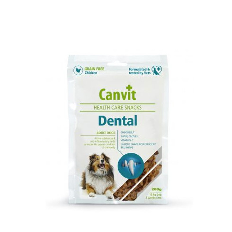 snack perro Canvit Dental 200gr