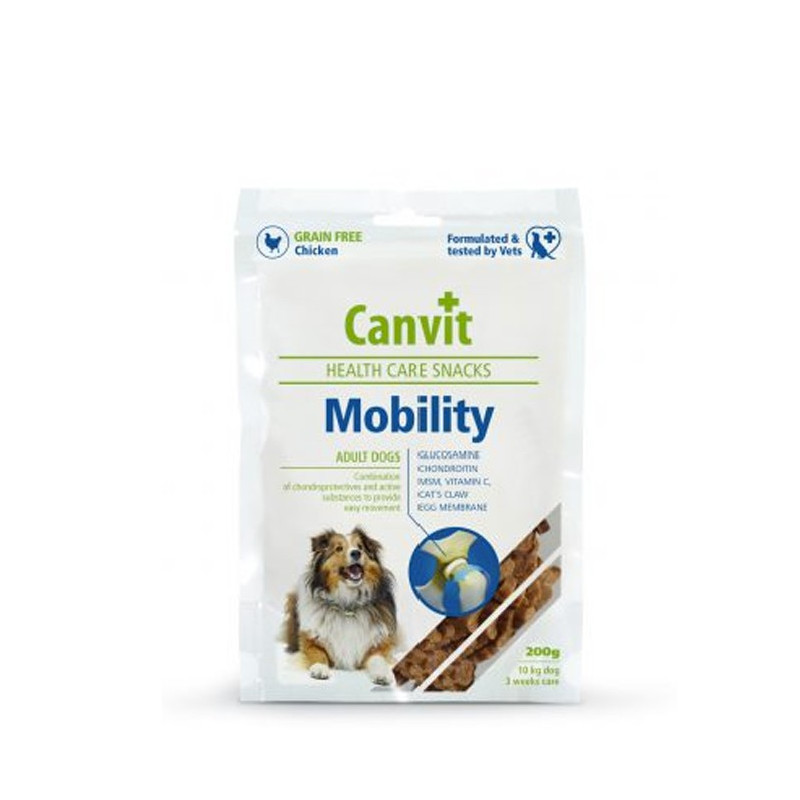 snack perro Canvit Mobility 200gr