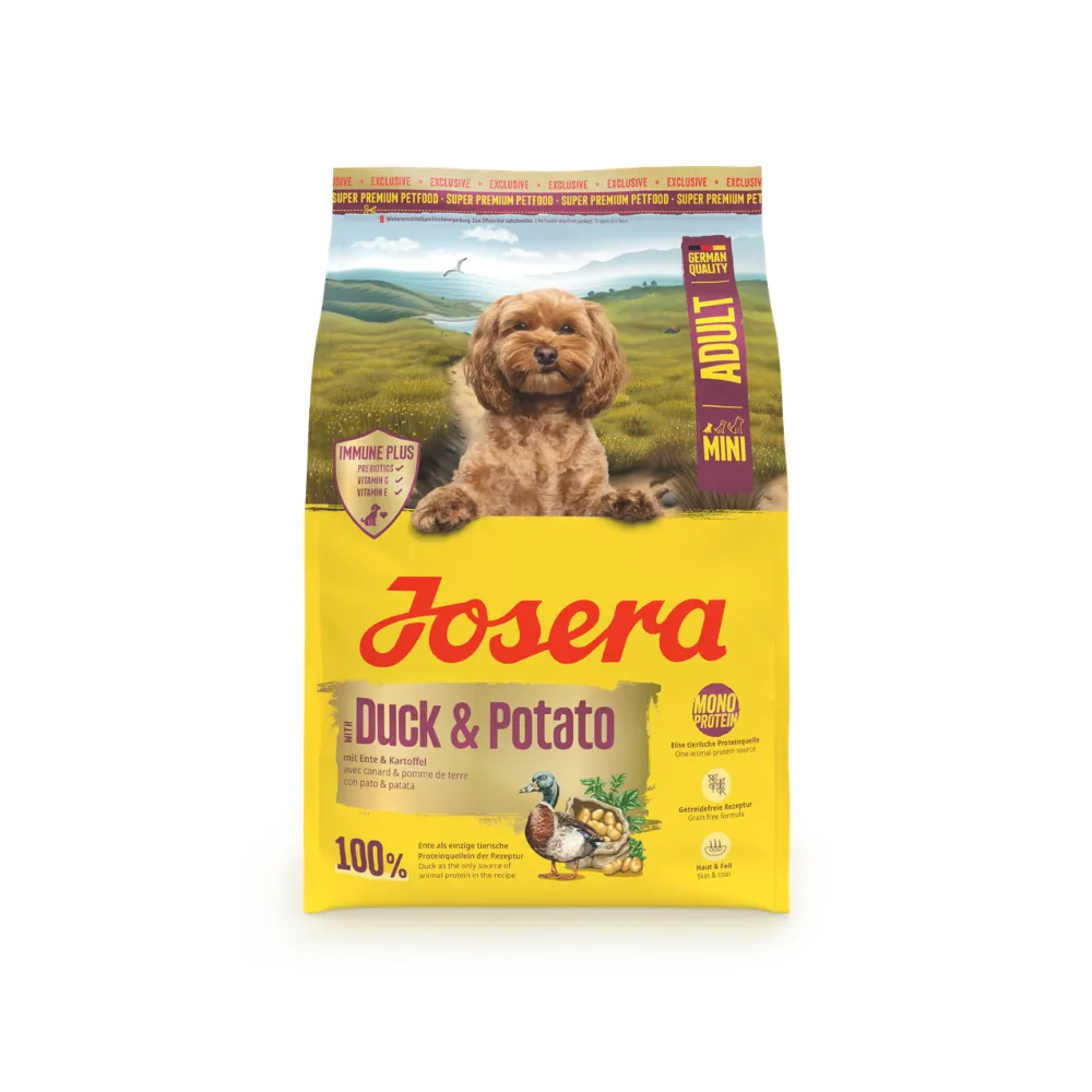 josera perro mini adulto duck potato 3kg